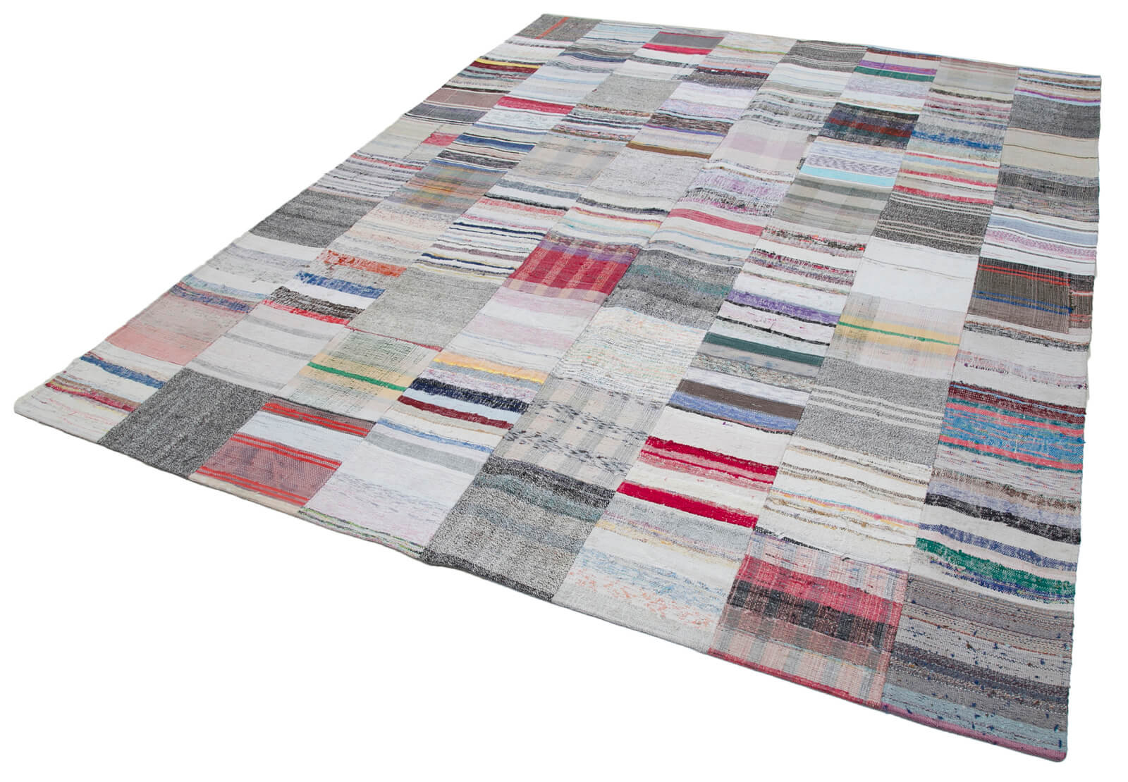 Bungalow Rose Vipin Patchwork Machine Woven Rectangle 8 3 X 10 1